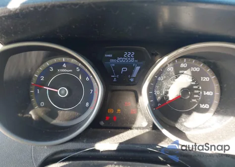 2013 Hyundai Elantra Gs z USA, uszkodzony, nr VIN KMHDH6AE8DU020000